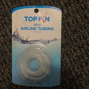 Top fin airline tubing and air pump for 5 gal